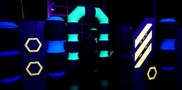 Lasertag-Arena in Freiburg